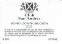 San Andres Club - Bono Contribución