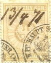 Revenue stamp, Eagle in circle