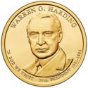 1 Dollar (29 th president Warren G. Harding, 1921-1923)