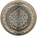 1 Lira (Light 6.63g, thick 1.67mm)