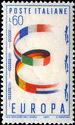 Letter 'E' formed from Flags of EUROPA Members