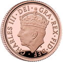 ¼ Sovereign (Quarter Sovereign - The Coronation of His Majesty King Charles III)