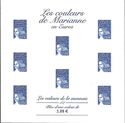 Colours of Marianne in Euros 1/2 - Blue