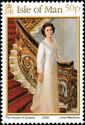 Queen Elizabeth II in Evening Dress by June Mendoza