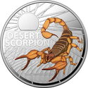 5 Dollars (Desert Scorpion - Coloured)