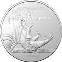 1 Dollar (Australia Zoo - Southern White Rhinoceros)