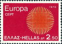EUROPA/CEPT Flaming Sun