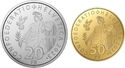 Various Francs (Set 20 + 50 Francs - 175 years of the Federal Constitution)
