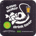 Save water drink beer Brewmen