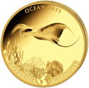 50 Francs (World´s Wildlife - Ocean Rays ½ oz.)