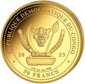 50 Francs (World´s Wildlife - Ocean Rays ½ oz.)