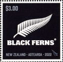 Black Ferns Women's Rugby Team Logo