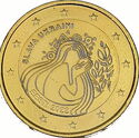 2 Euro (Slava Ukraini. Gilded)