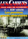 IX - XIXth c. Les premiers grands laboratoires