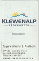 Klewenalp Stockhütte - Tageswahlkarte E Post Auto