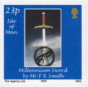 Millennium Sword by Mr. F.K. Smith (self-adhesive)