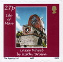 Laxey Wheel by Kathy Brown (self-adhesive)