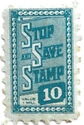 Stop and Save Stamp