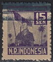 For the benefit of 'Kemerdekaan Fund' - black overprint