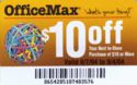 OfficeMax - $10 off
