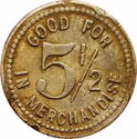 FITA FITA good for 5½ cent in merchandise token