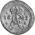 2 Pfennig (Ornate "EA" monogram)