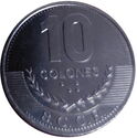 10 Colones (Stainless steel)