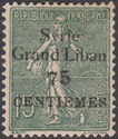 Type Semeuse overprint and Syrian surcharge