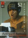 Muhammad Ali Wearing Helmet