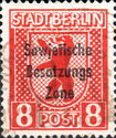 Overprint: Sowjetische Besatzungs Zone