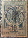 Coat of arms ABKLATSCH OVERPRINT in black