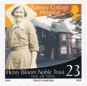 Nurse and the Ramsey Cottage Hospital (self-adhesive)