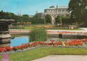 Vienna. People's Garden and Burgtheater