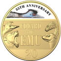 20 Cents (Edward the Emu - Gilded)