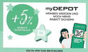 Depot +5% Rabatt zusätzlich
