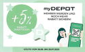 Depot 5% Rabatt zusätzlich