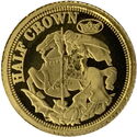 ½ Crown (St George slaying the Dragon 0.5g 11mm 0.999)