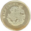 ½ Crown (Half) Crown (St George slaying the Dragon 1g 16mm 0.500)