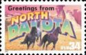Greetings from North Dakota, Horse (Equus ferus caballus)