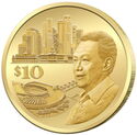 10 Dollars (100th Birth Anniversary of Mr Lee Kuan Yew)