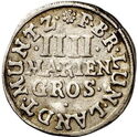 4 Marien Groschen (Monogram on obverse)