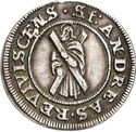 4 Marien Groschen (St. Andreas on obverse)
