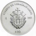 10 Pesos (State of Veracruz-Llave)