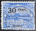 Stamp overprinted Centimes