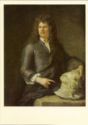 Godfrey Kneller. Portrait of the sculptor Grinling Gibbons. Before 1690