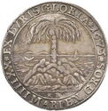 24 Marien Groschen (Head on obverse, w/o large ship right of palm)