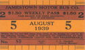 Weekly Pass August 1939