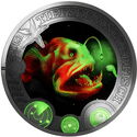 3 Euro (Luminous Marine Life - Deep-Sea Anglerfish)