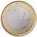 3 Euro (110th anniversary of the birth of Slovenian writer Boris Pahor)