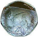 20 Pence (Mountain Hare)
